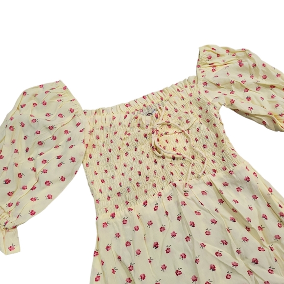 Faithfull the Brand Sage Mini Dress in Santa Maria Floral XS NWT - Picture 8 of 11